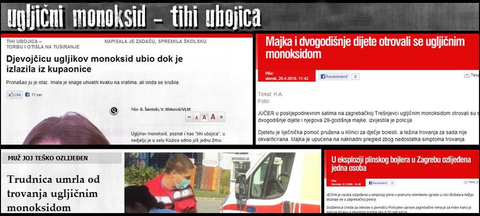 Ovlašteni Vaillant servis Elektroinstal - ugljični monoksid - izrazito opasan plin bez boje, okusa i mirisa